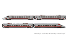 Arnold HN2577 - N - 4-tlg. Triebzug ETR 610 EC Milano – Frankfurt, Frecciargento-Lackierung, FS, Ep. VI